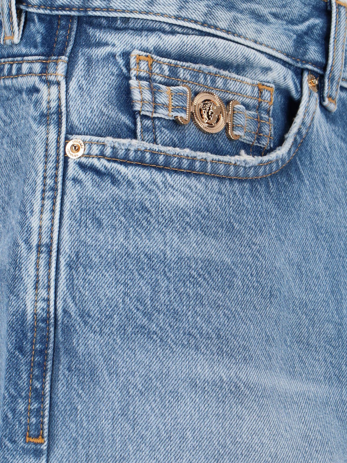 Versace Jeans Blue Outer: Cotton