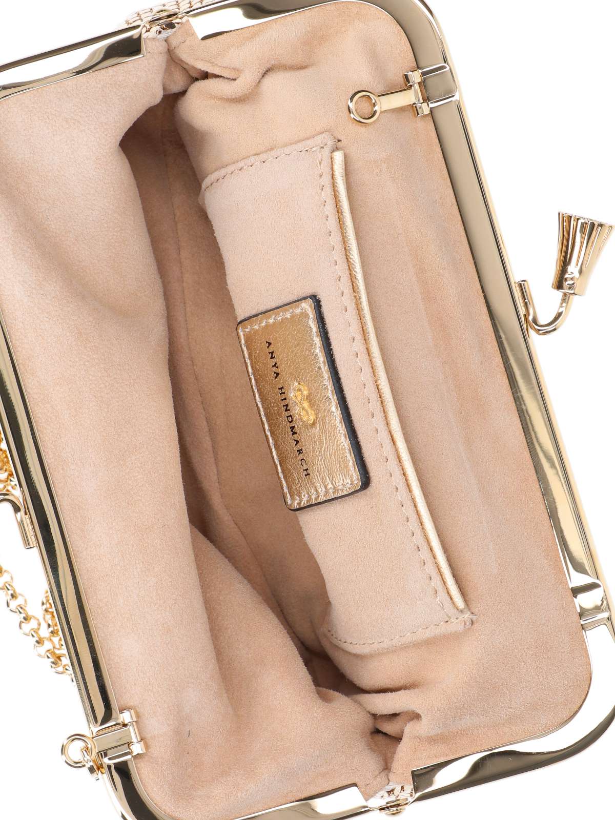 Anya Hindmarch Bags Golden Fabric 1: Brass