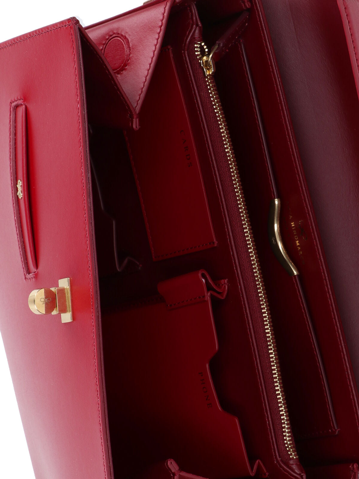 Anya Hindmarch Bags Red Cowhide