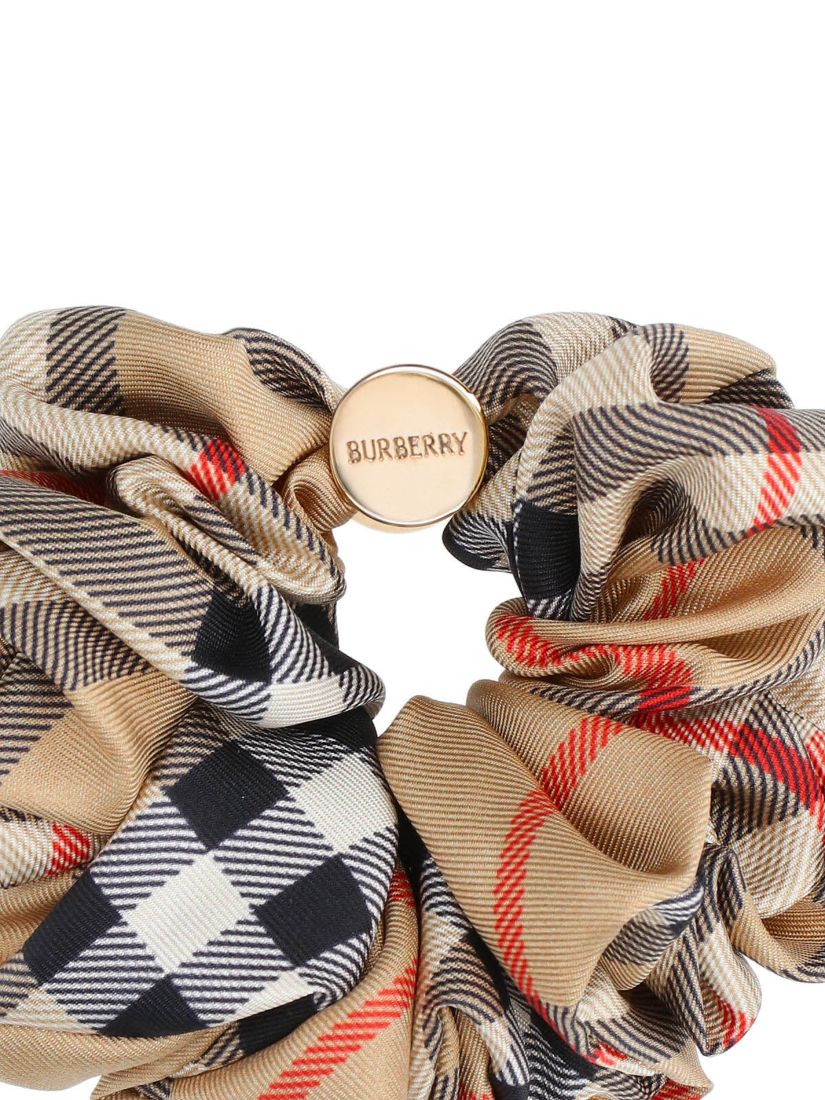 Burberry Accessories Beige Mulberry Silk