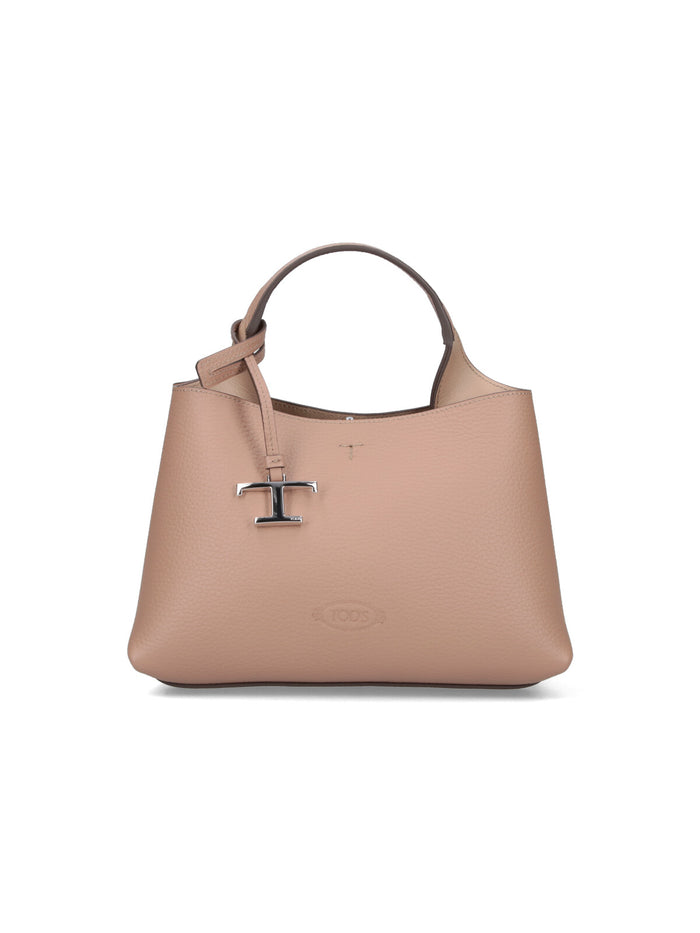 Tods Bags Beige Calf Leather