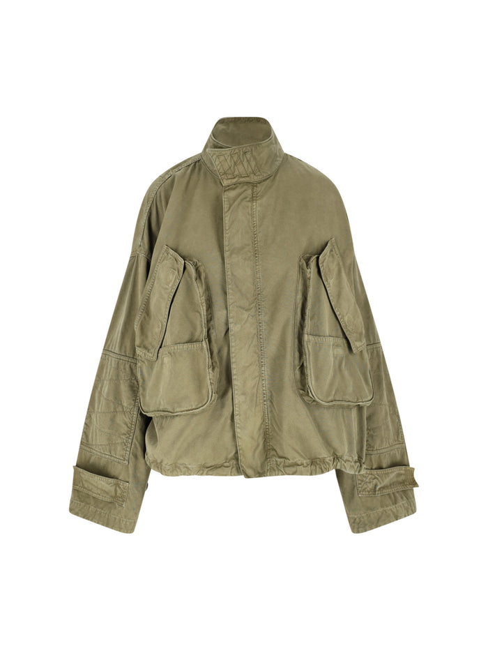The Attico Jackets Green Cotton