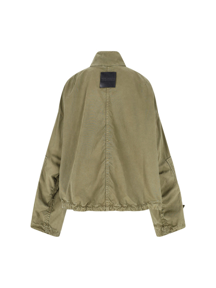 The Attico Jackets Green Cotton