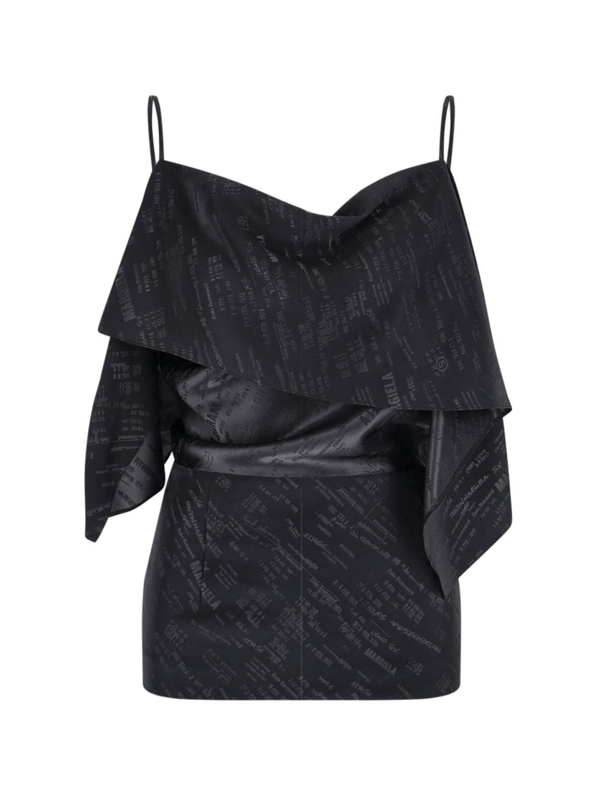 MM6 Maison Margiela Dresses Black Acetate