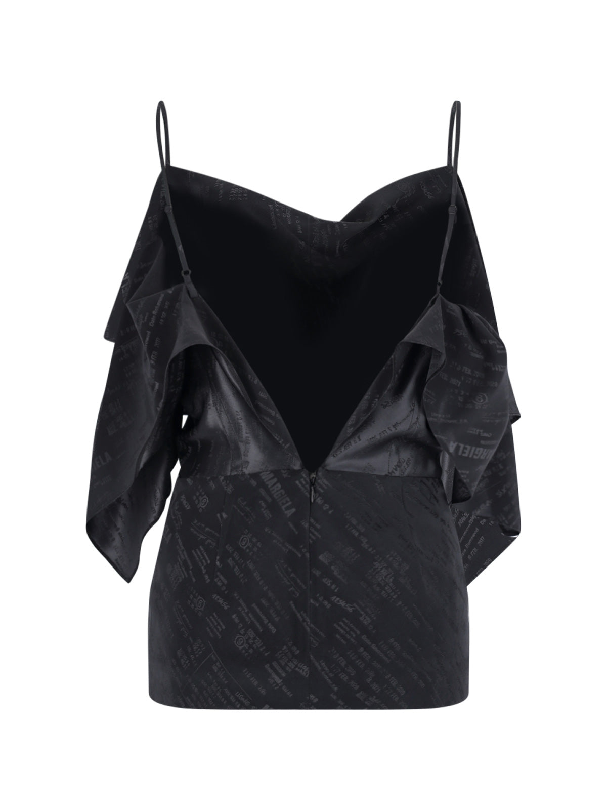 MM6 Maison Margiela Dresses Black Acetate