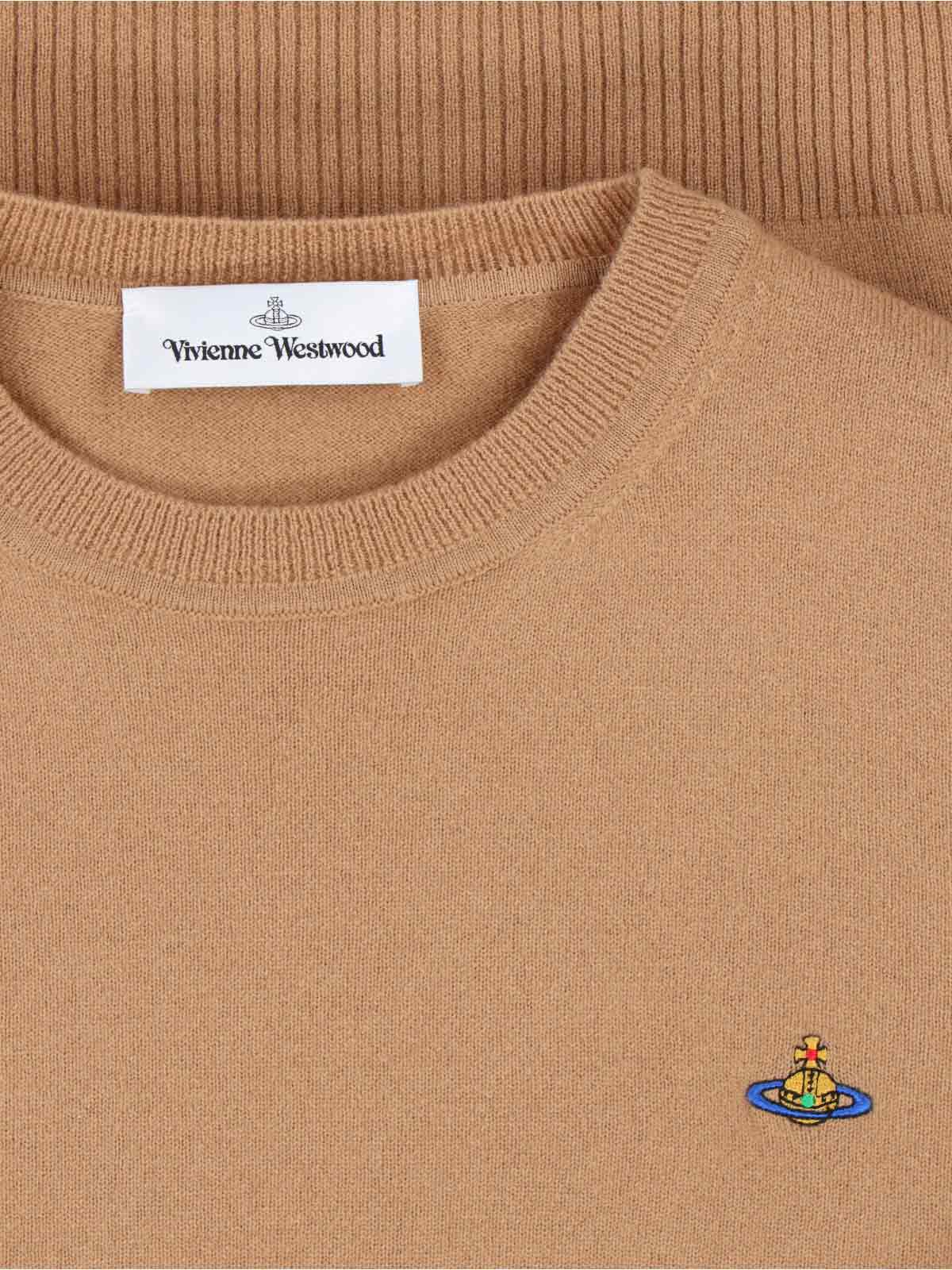 Vivienne Westwood Sweaters Brown Wool