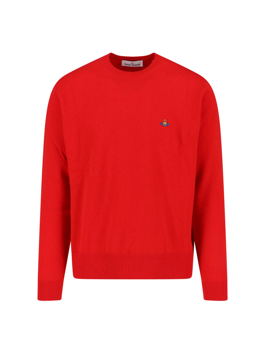 Vivienne Westwood 90% Wool sweater in red