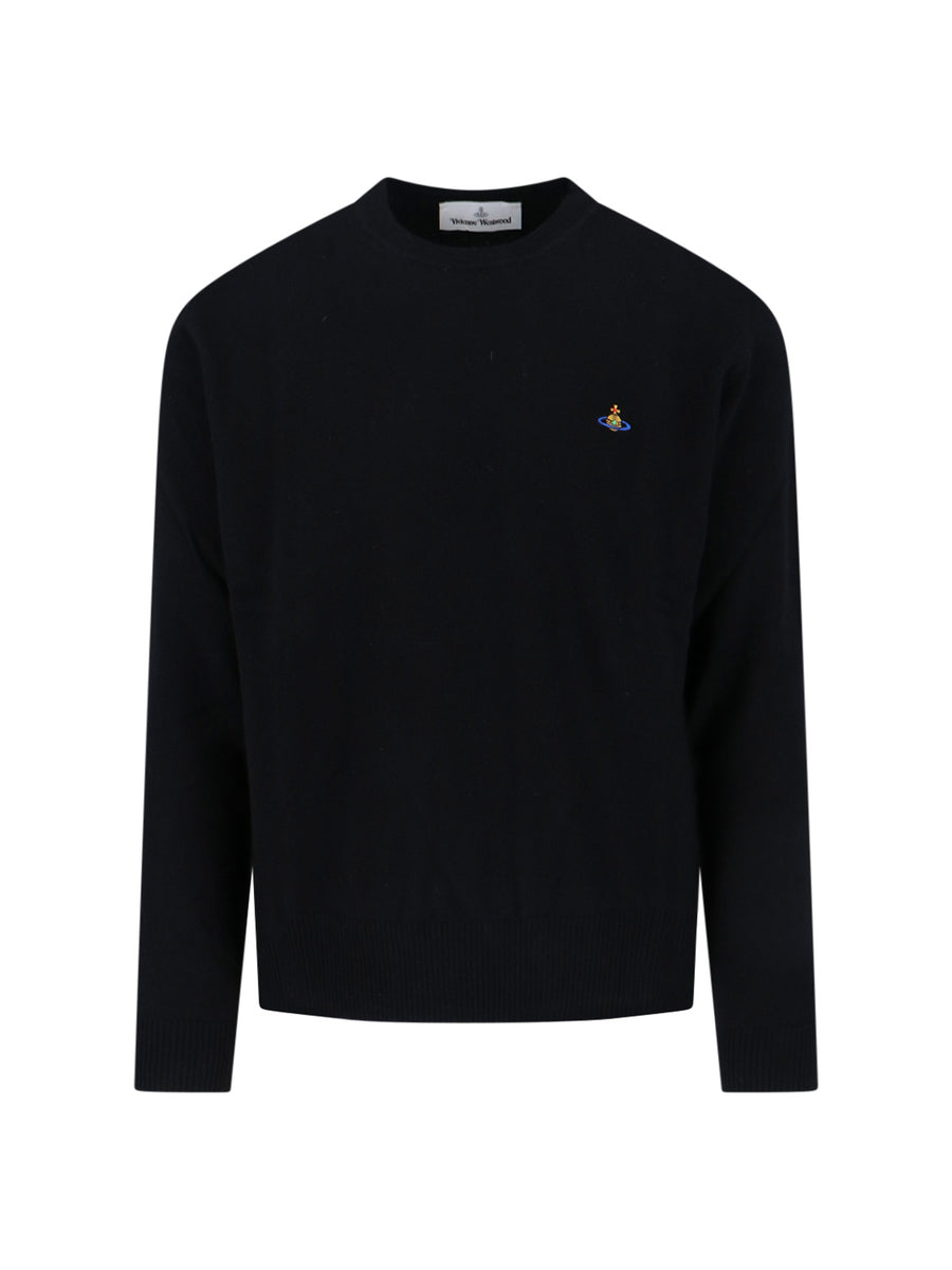 Vivienne Westwood 90% Wool sweater in black