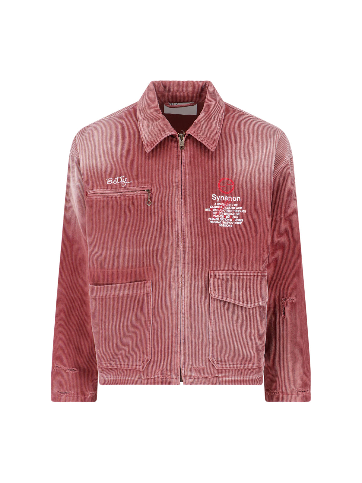 PALY Jackets Red Cotton