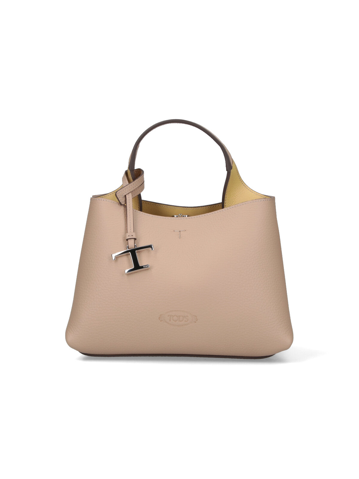 Tods Bags Beige Calf Leather
