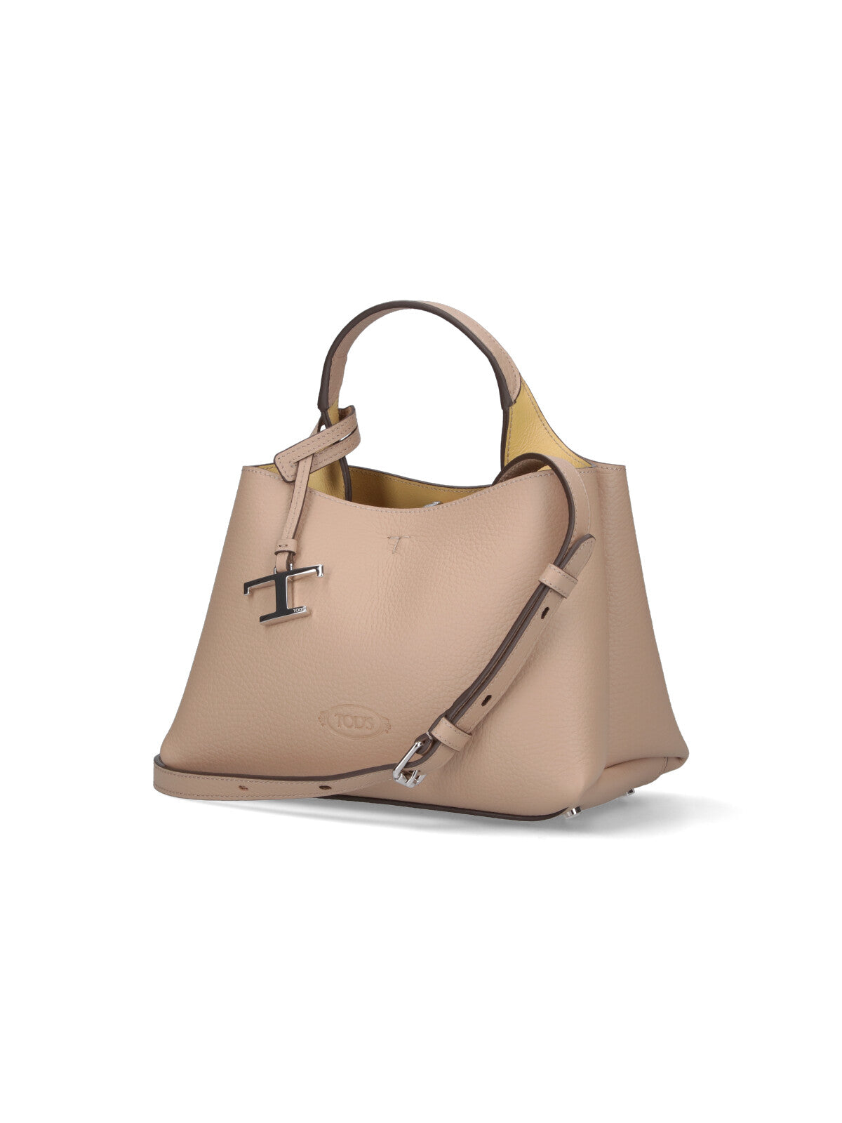 Tods Bags Beige Calf Leather