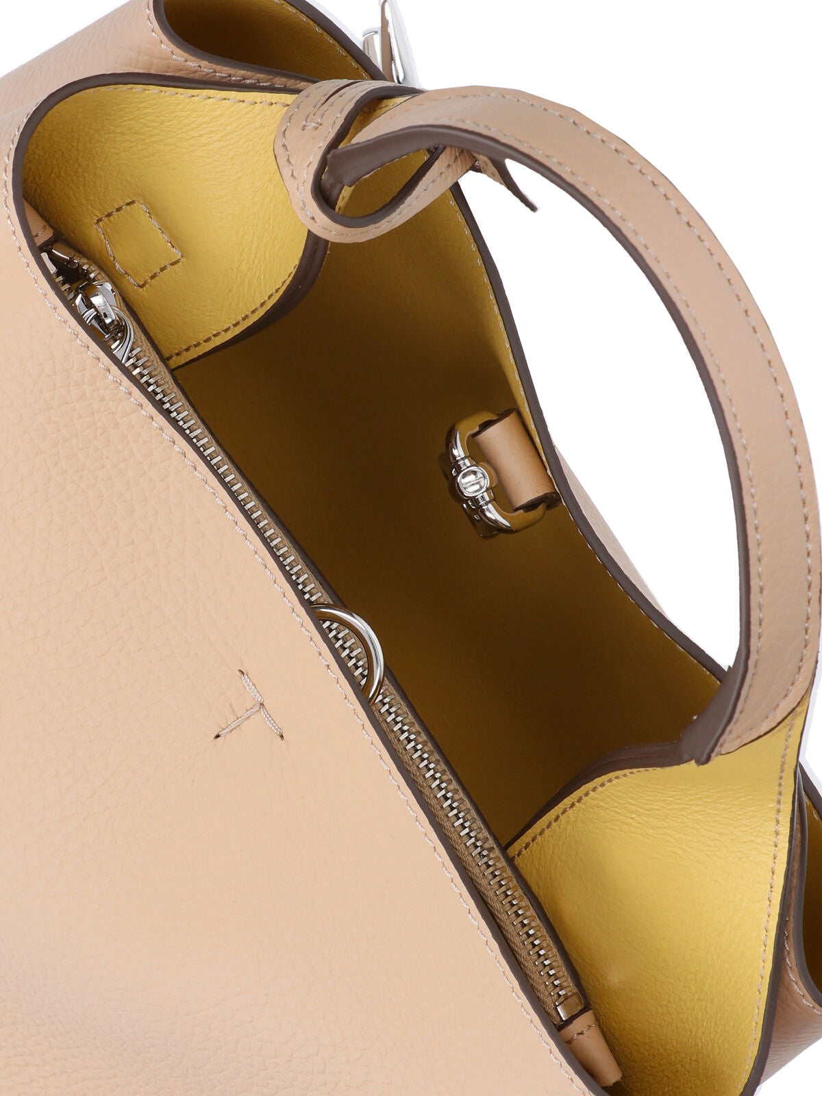 Tods Bags Beige Calf Leather