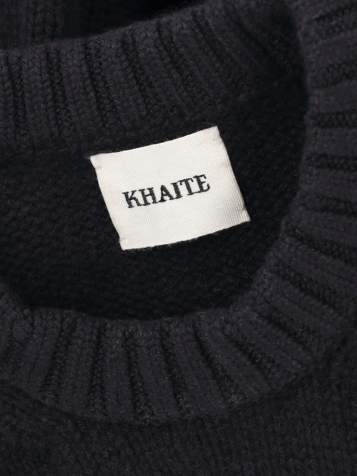KHAITE Sweaters Black Cashmere