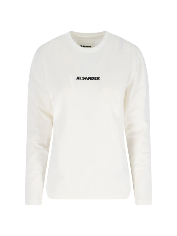 Jil Sander 100% Cotton t-shirt in white