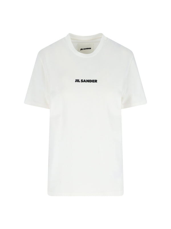 Jil Sander 100% Cotton t-shirt in white