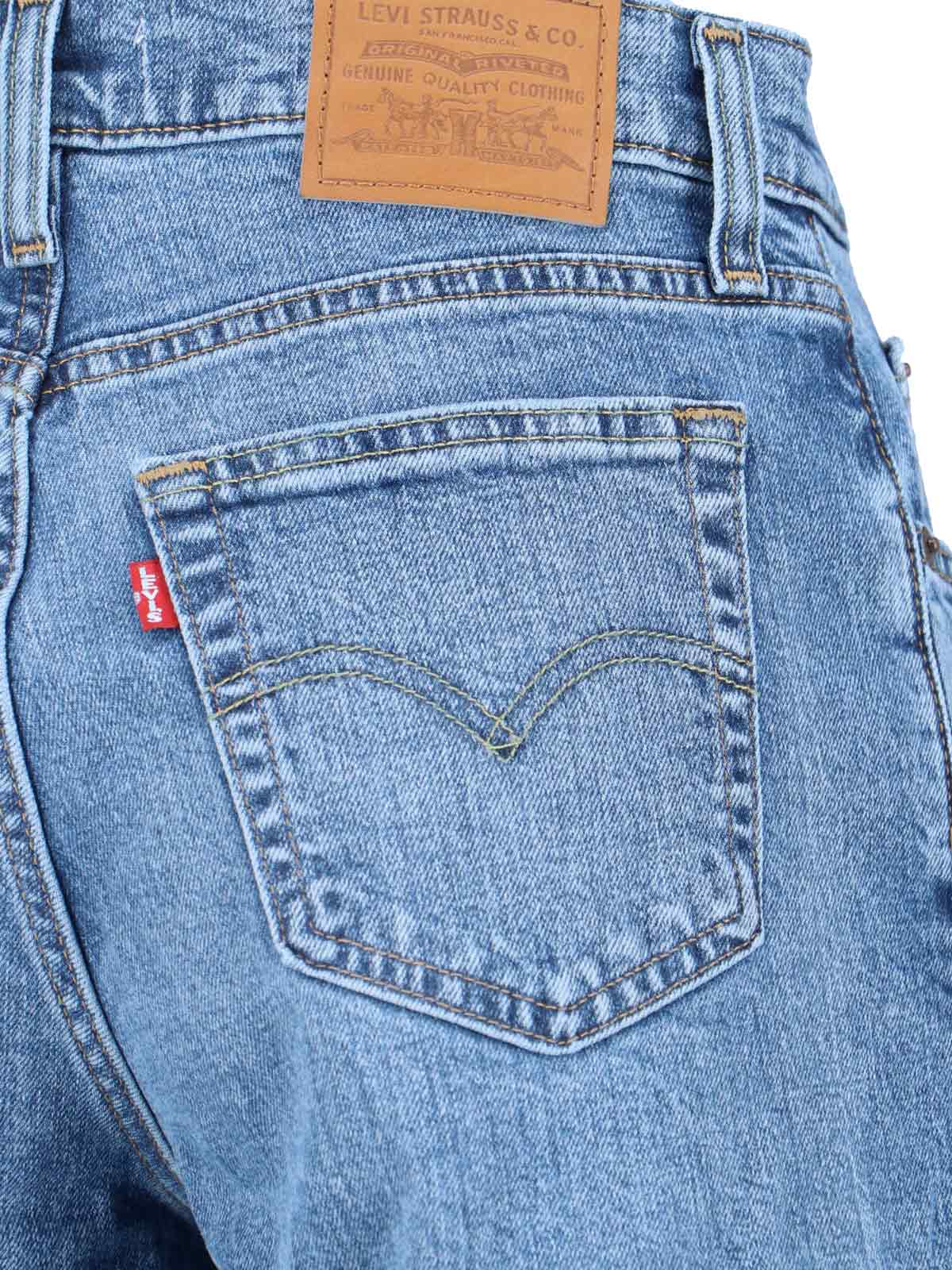 LEVIS STRAUSS Jeans Blue Cotton ; Elastane