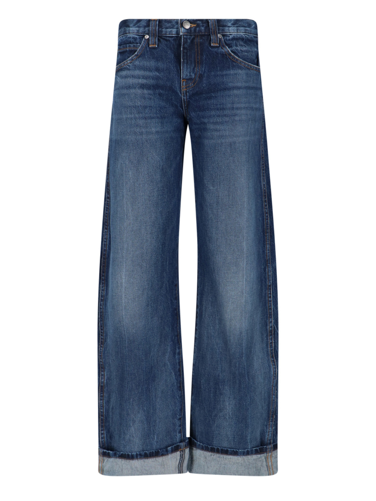 KHAITE Jeans Blue Cotton