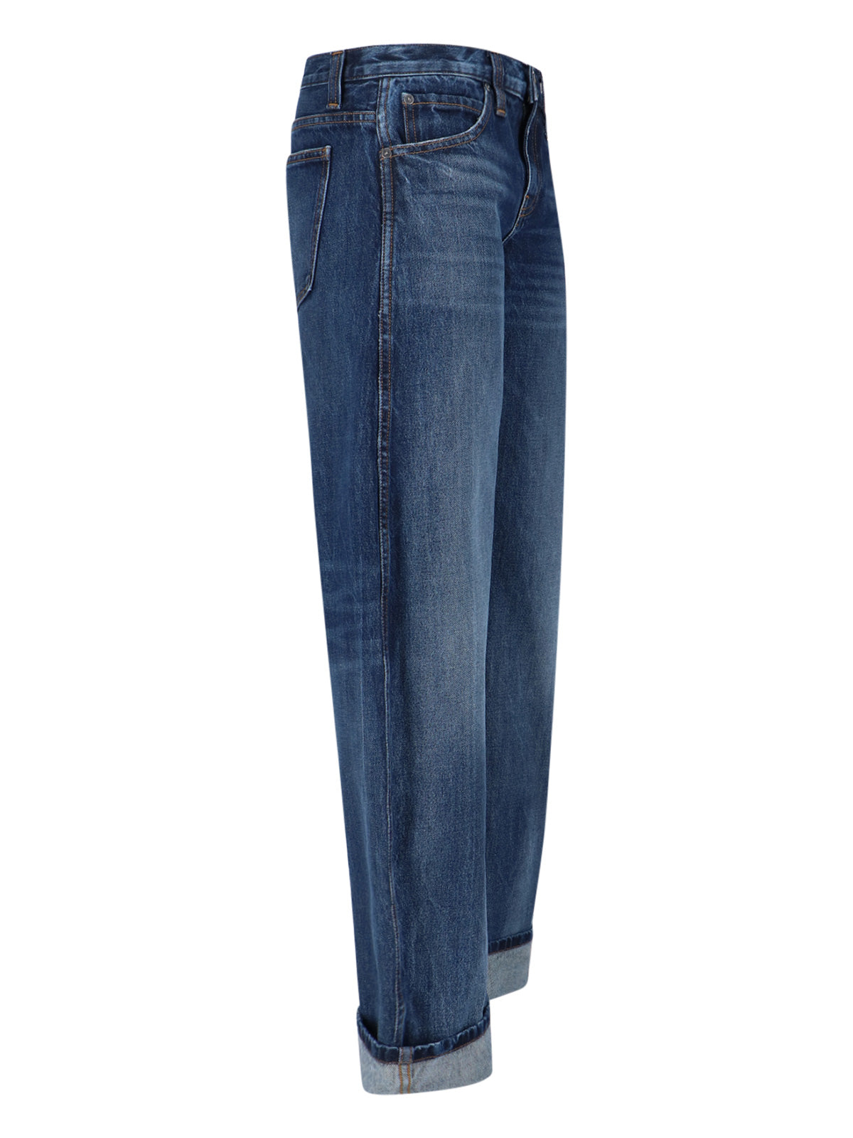 KHAITE Jeans Blue Cotton