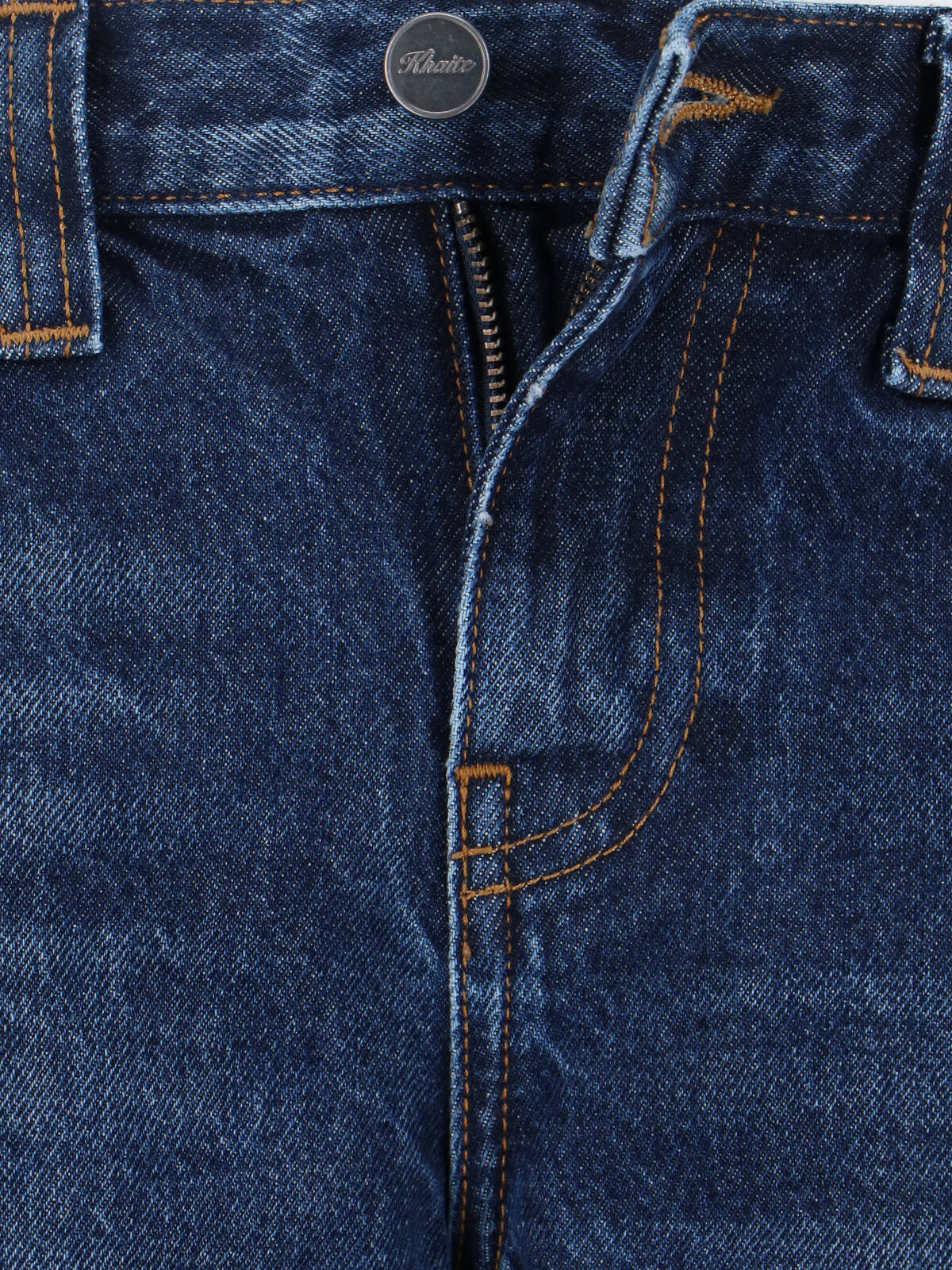 KHAITE Jeans Blue Cotton