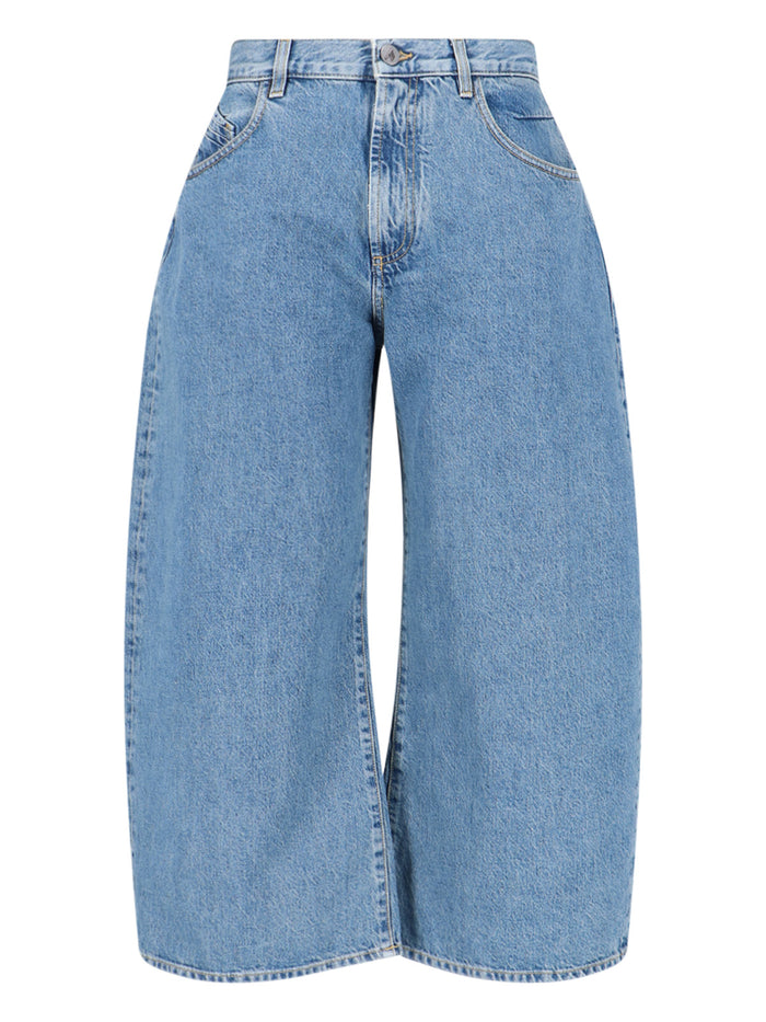 The Attico Jeans Blue Cotton