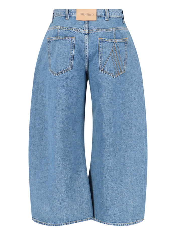 The Attico Jeans Blue Cotton