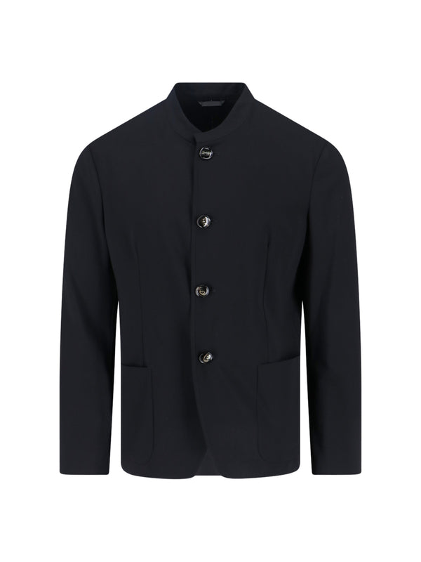 Giorgio Armani 100% virgin wool blazer in black