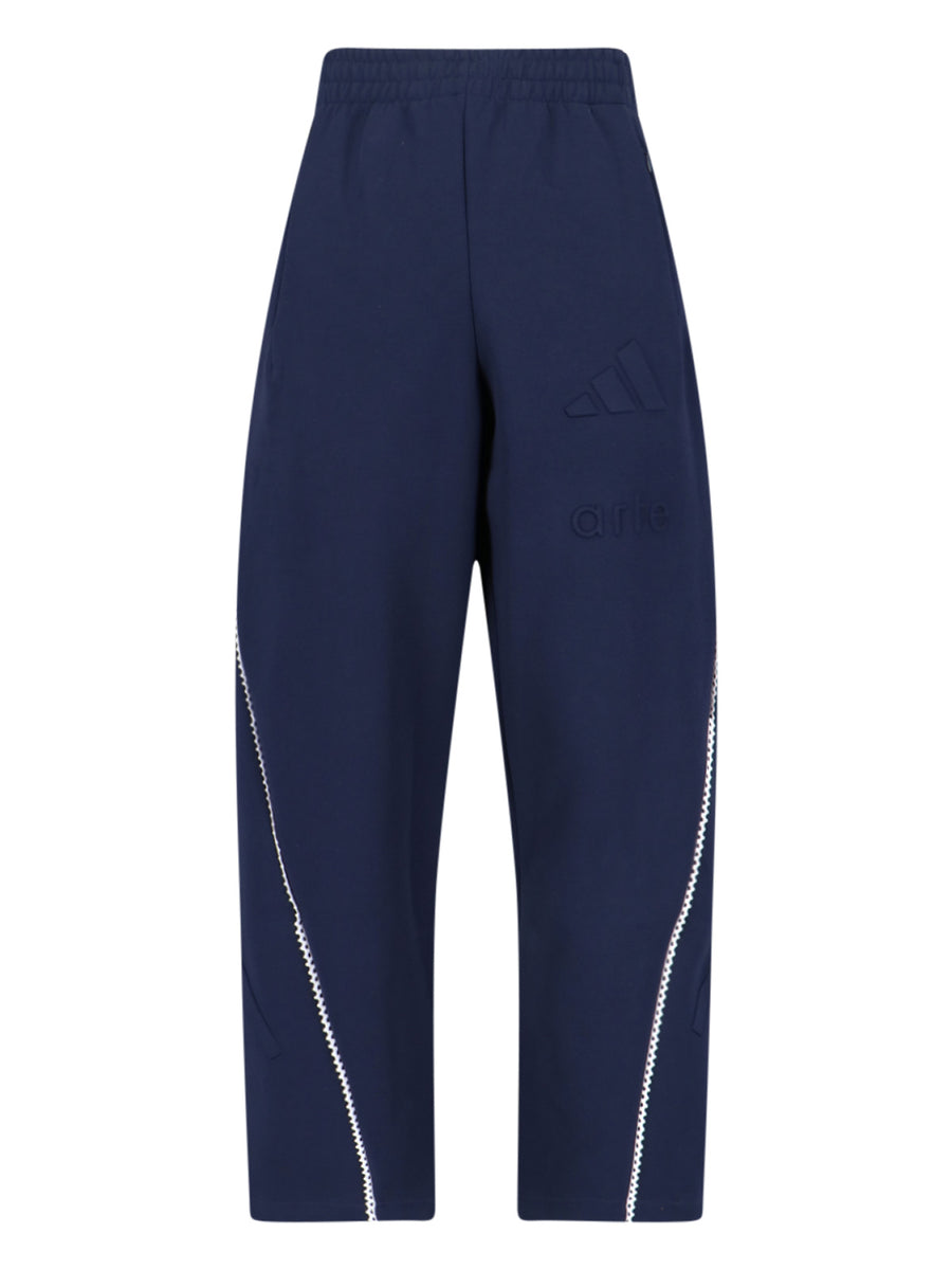 Adidas 66% Cotton trousers in navy