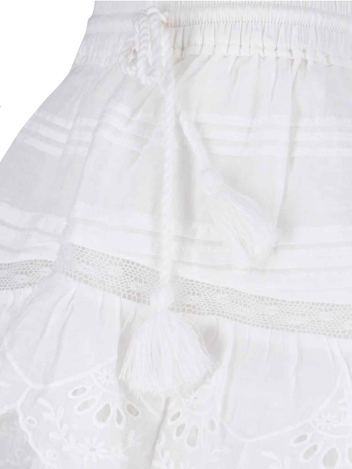 MARANT ETOILE Trousers White Main Material: Cotton