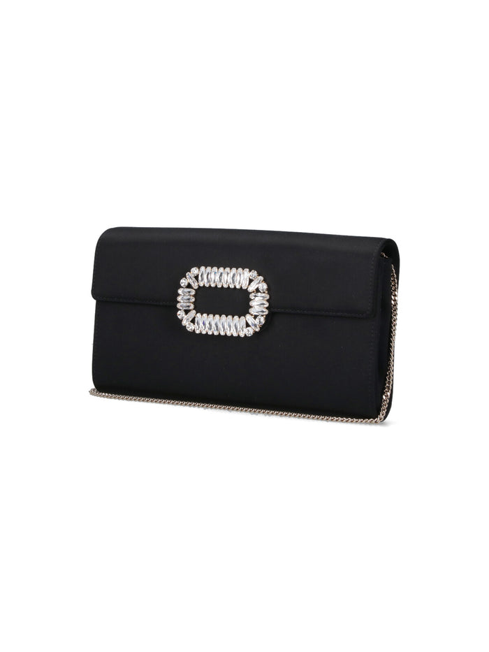 Roger Vivier Bags Black Viscose