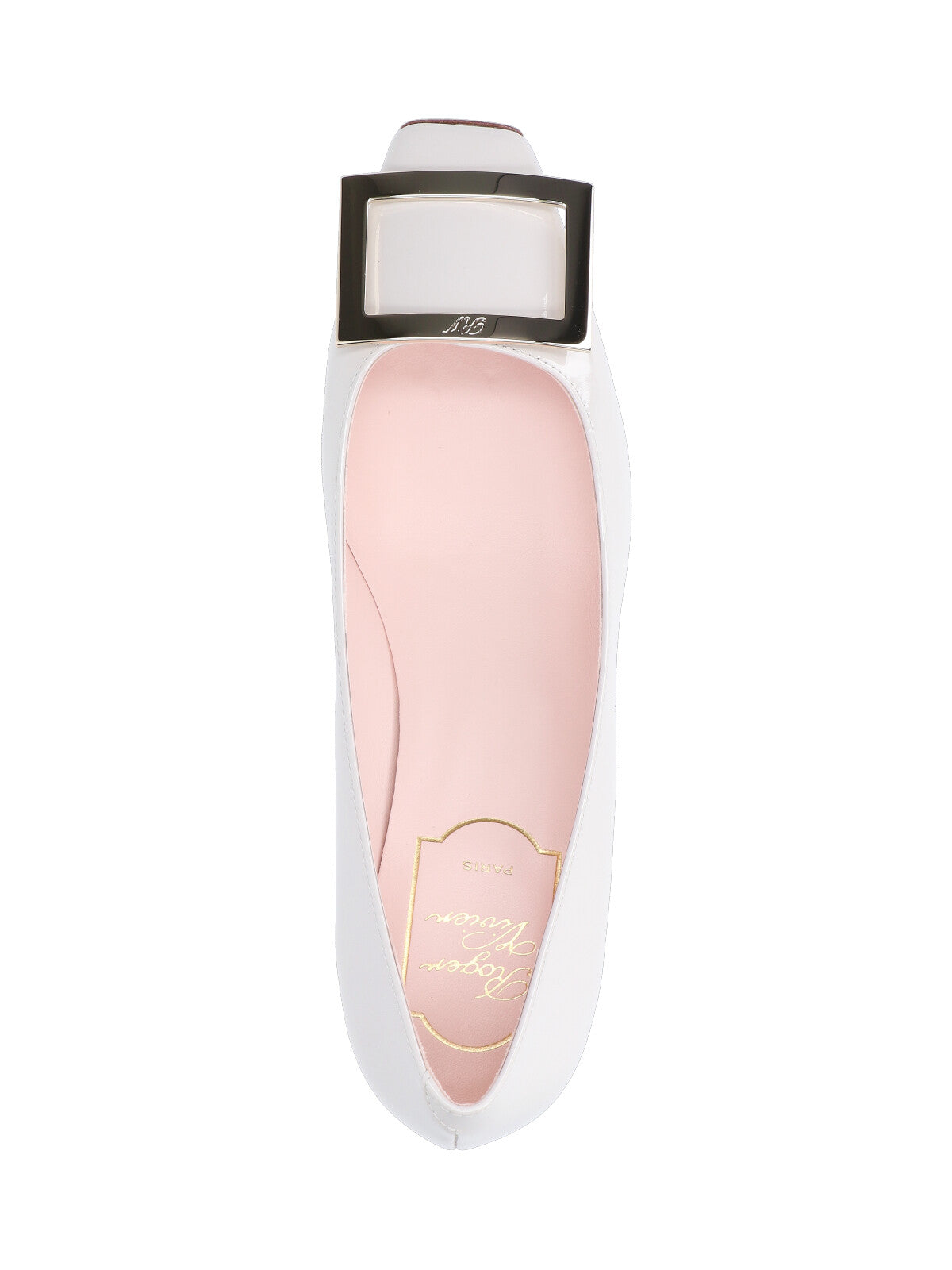 Roger Vivier With Heel White Outer: Calf Leather
