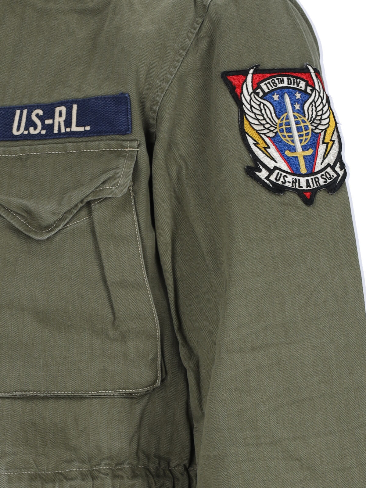 Polo Ralph Lauren Jackets Green Cotton
