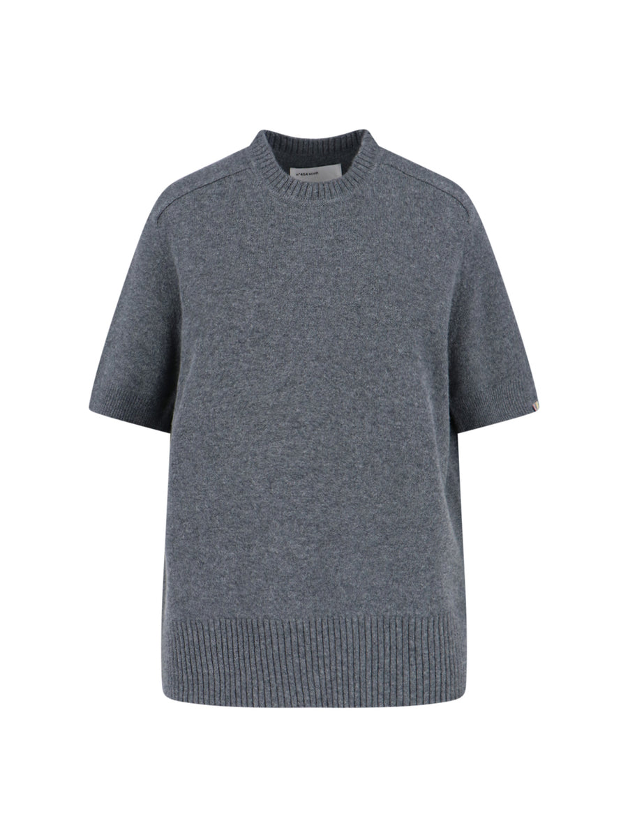 Extreme Cashmere 94% Cashmere sweater in gray