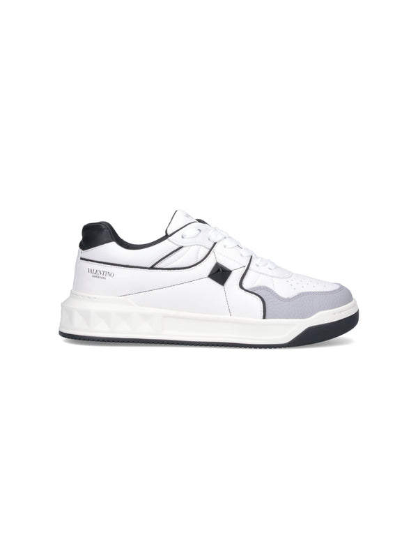 Valentino Garavani Leather sneakers in white