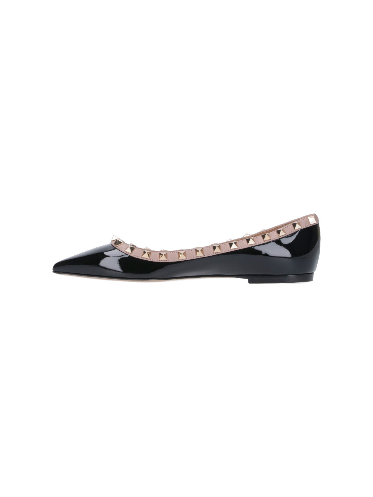 Valentino Garavani Flat shoes Black Pelle