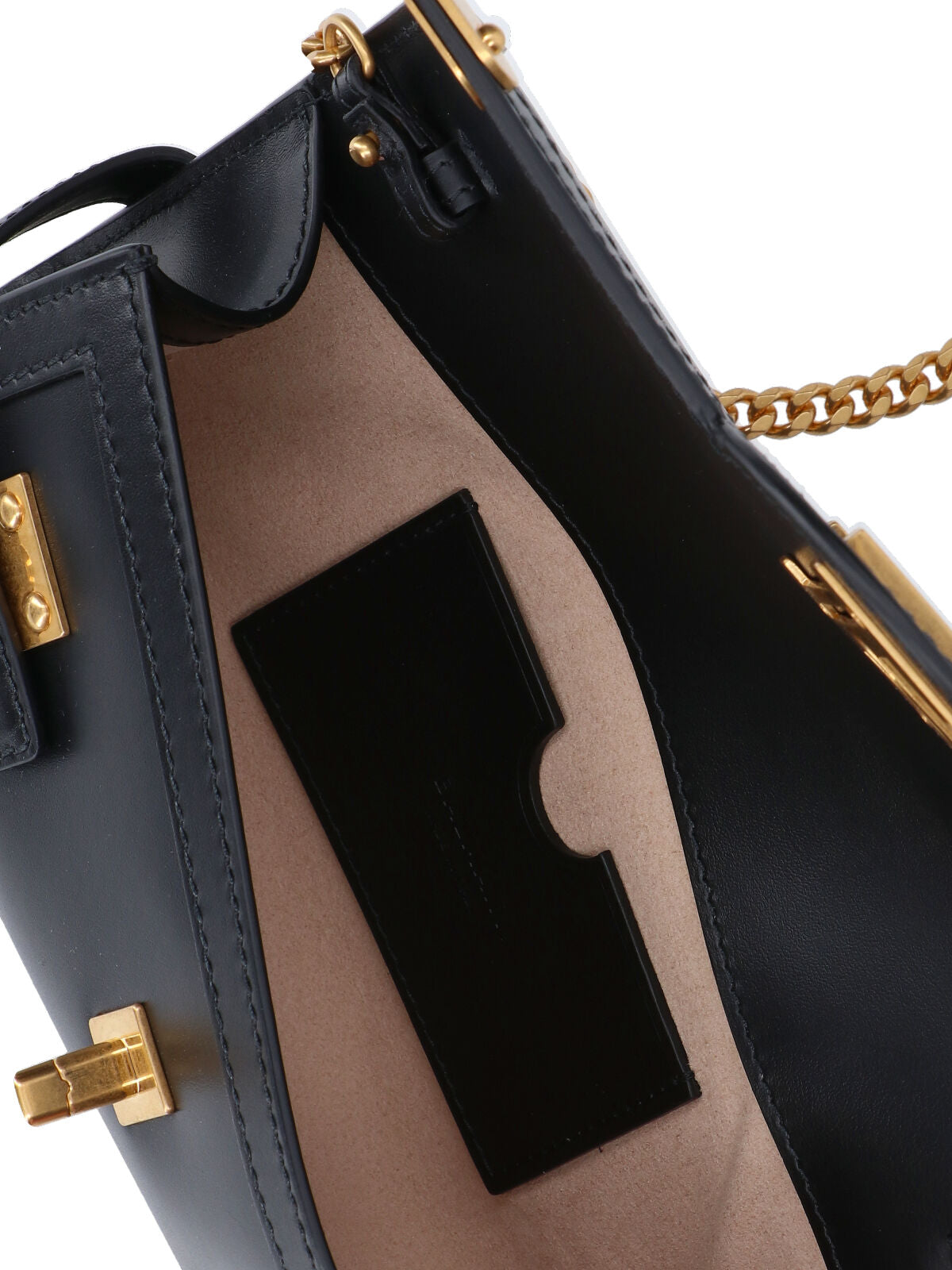 Balmain Bags Black Calf Leather