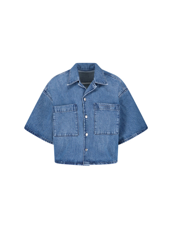Alexander Wang 100% Cotton shirt in blue