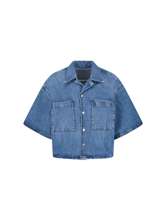 Alexander Wang Shirts Blue Cotton