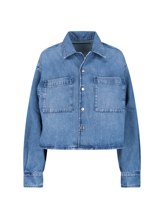 Alexander Wang Shirts Blue Cotton