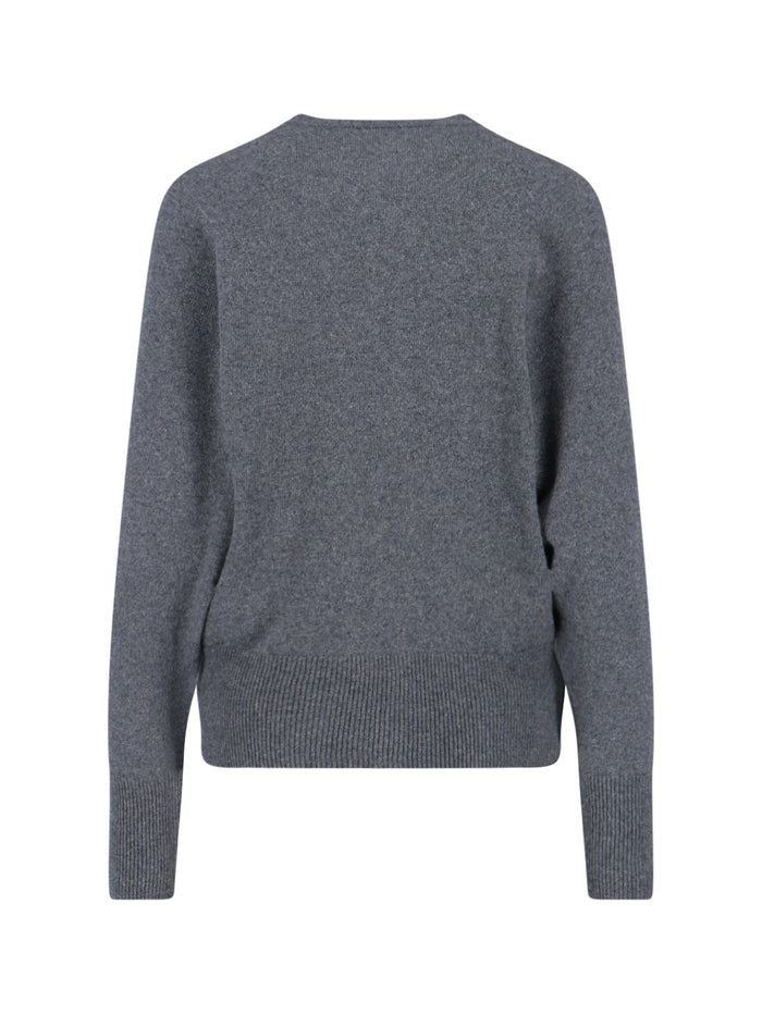 Balmain Sweaters Grey Cashmere