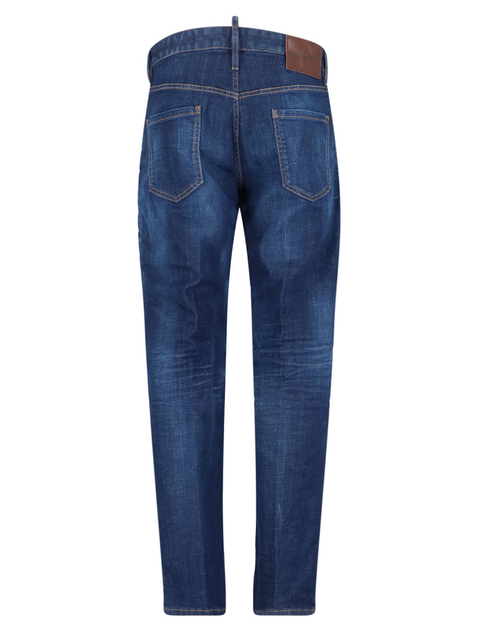 Dsquared2 Jeans Blue Cotton