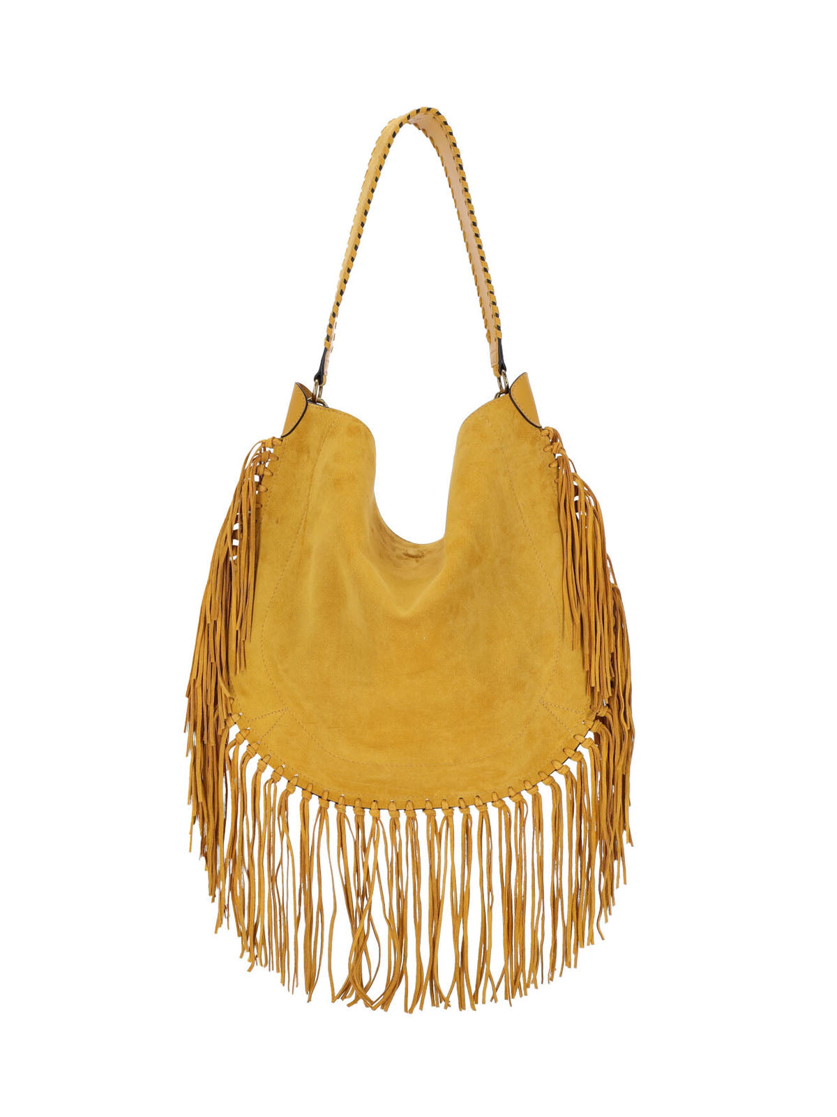 Isabel Marant Bags Yellow Main Material: Calfskin Suede