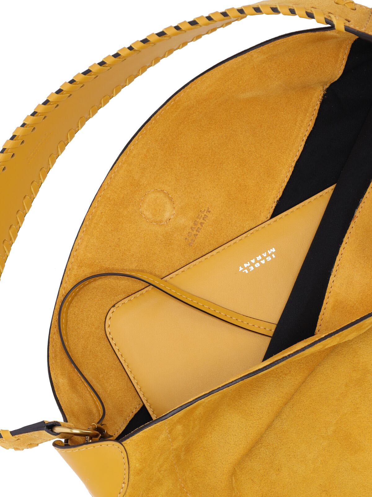 Isabel Marant Bags Yellow Main Material: Calfskin Suede