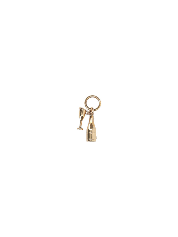 Chloè Keychains Golden Brass