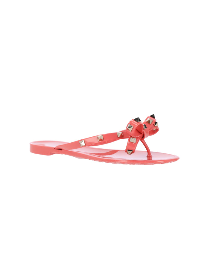 Valentino Garavani Sandals Red Pvc