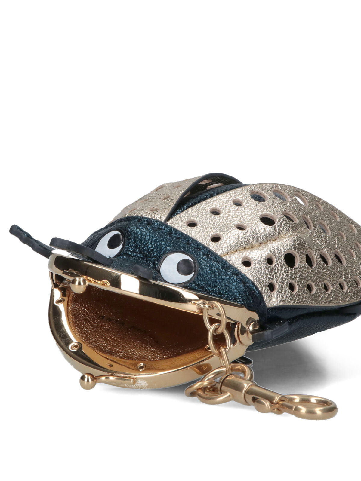 Anya Hindmarch Keychains Green Goat Leather