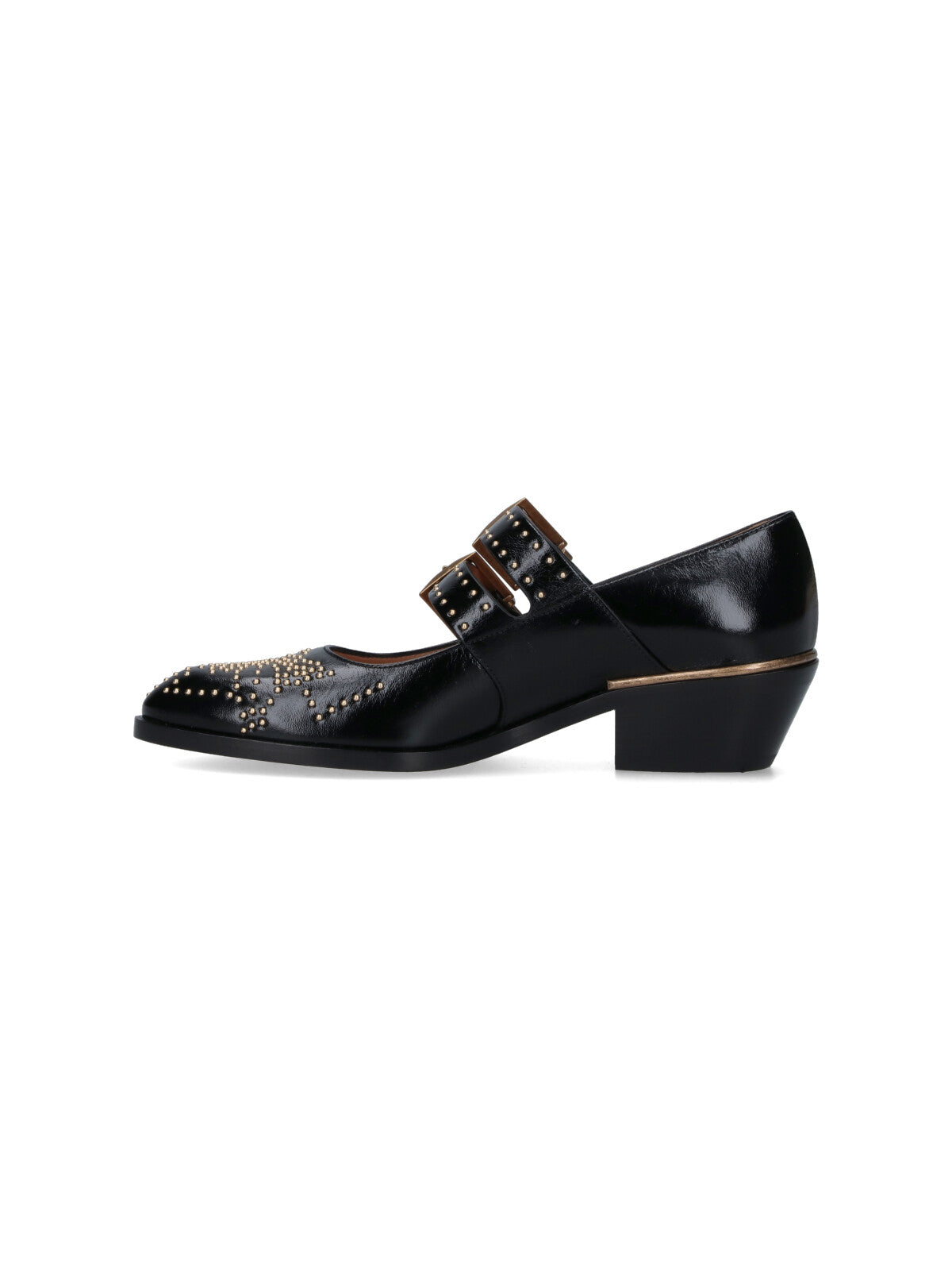 Chloè With Heel Black Upper: Calf Leather