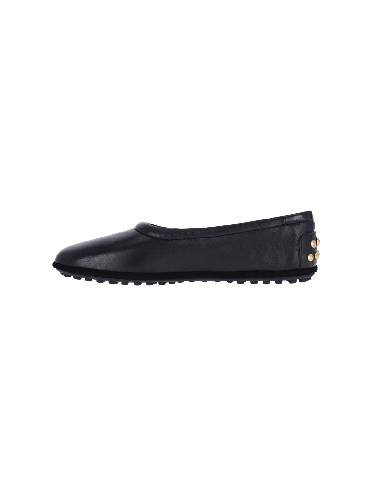 Tods Flat shoes Black Outer: Lamb Leather
