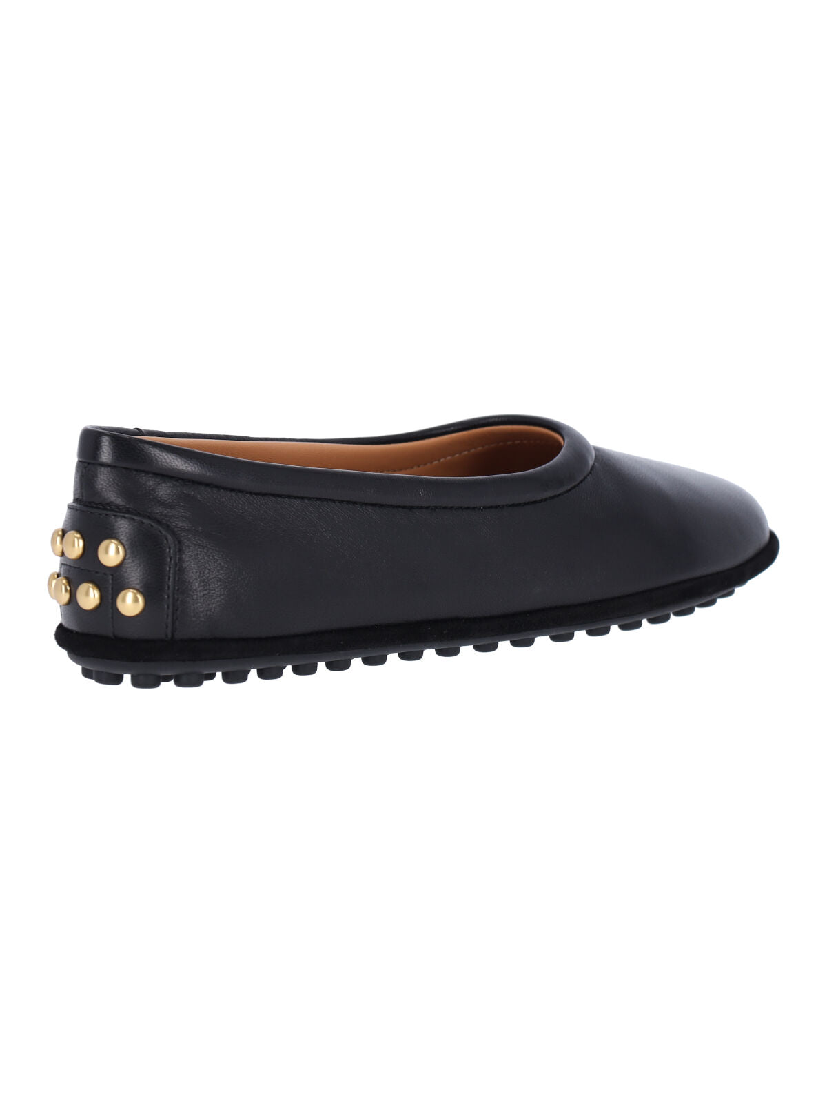 Tods Flat shoes Black Outer: Lamb Leather