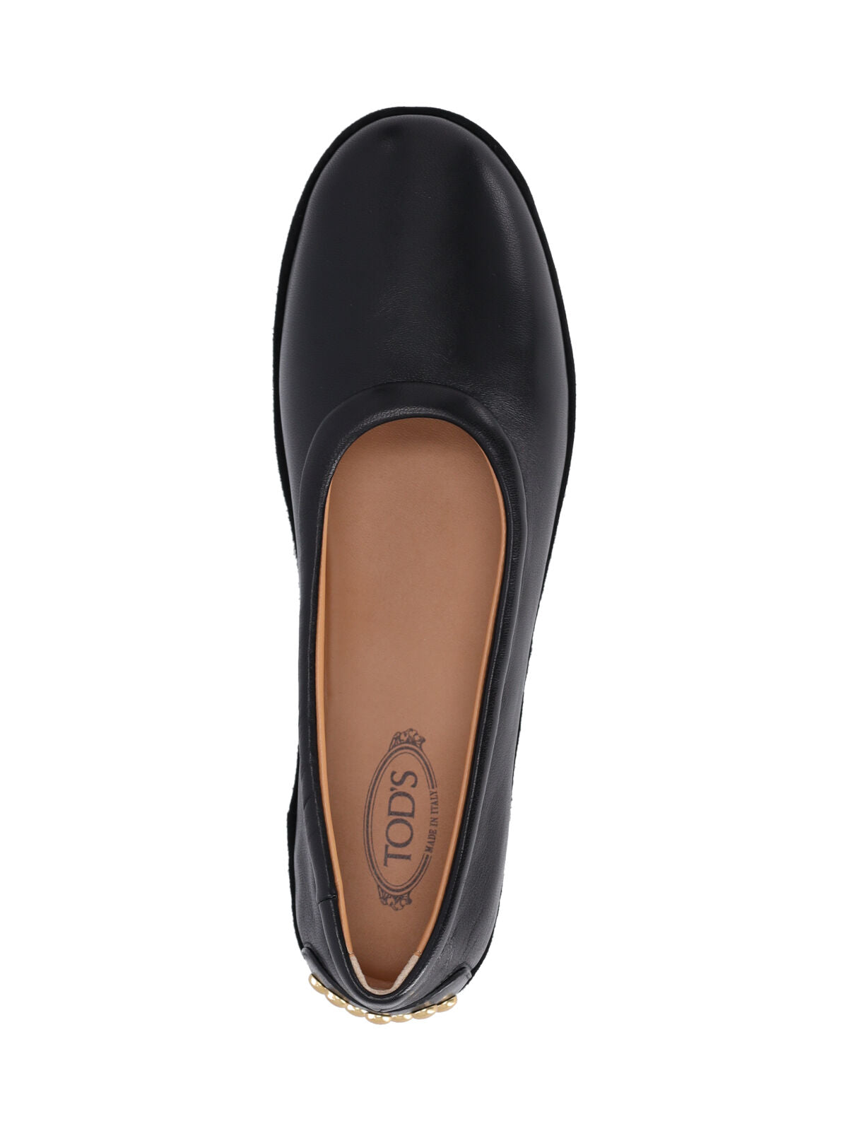 Tods Flat shoes Black Outer: Lamb Leather
