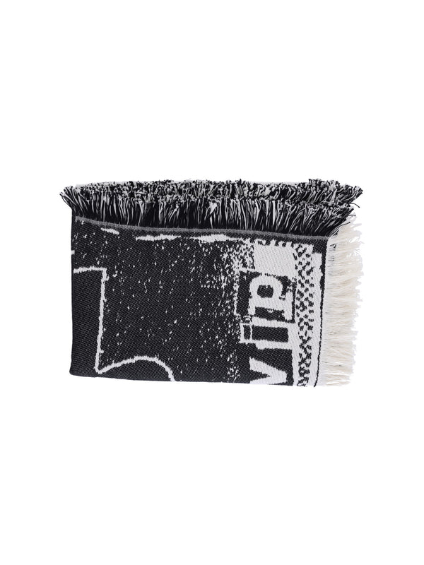 Carhartt Wip 100% Cotton throw blanket in black